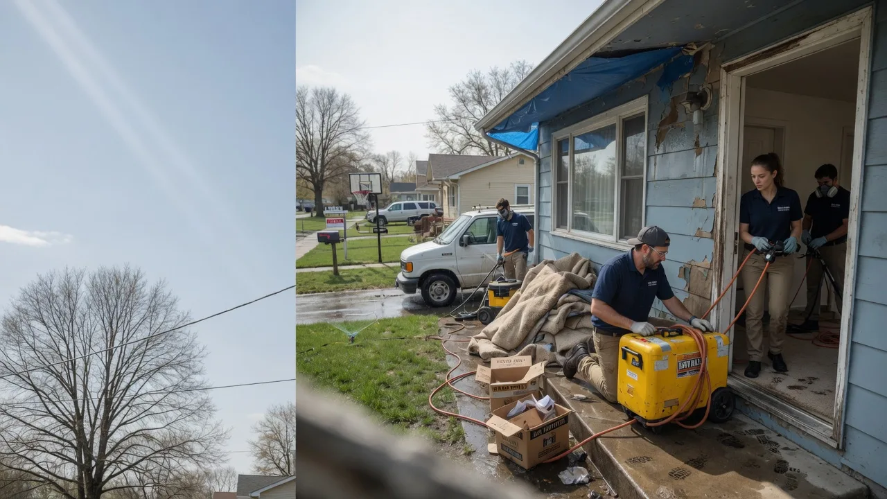 Basement Flood Cleanup in Strathmore, CA near me